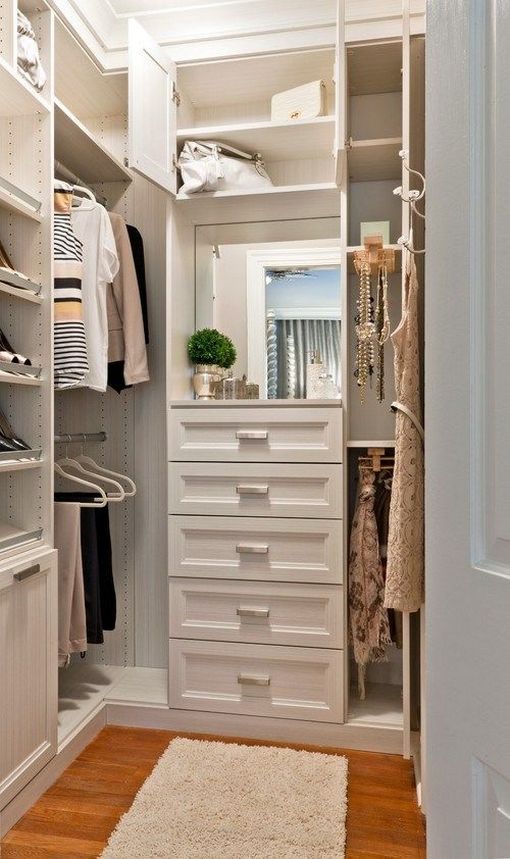 Идеи гардеробной комнаты
